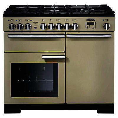 Rangemaster Professional Deluxe 100 Dual Fuel Range Cooker Cream